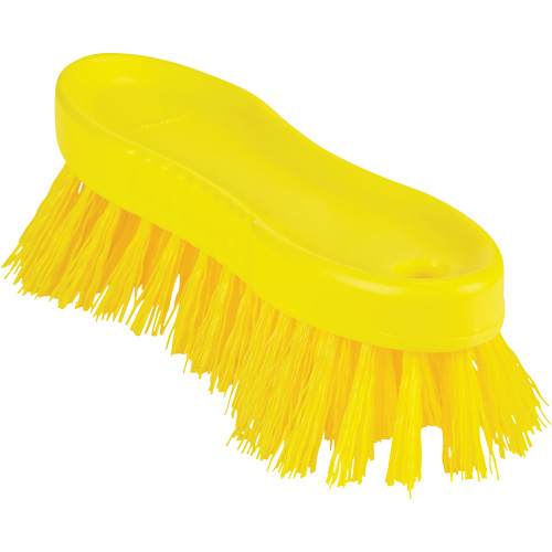 Brosse &agrave; main ColorCore, Soies Ferme, Longueur de 6", Jaune Fastek