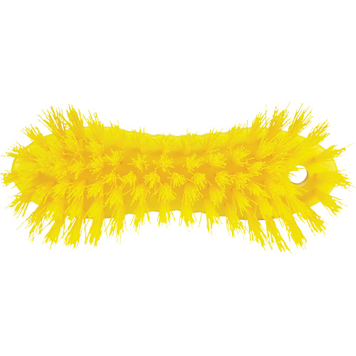 Brosse &agrave; main ColorCore, Soies Ferme, Longueur de 6", Jaune Fastek