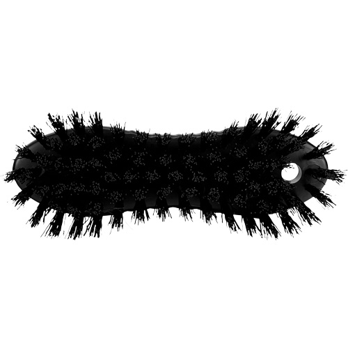 Brosse &agrave; main ColorCore, Soies Ferme, Longueur de 6", Noir Fastek