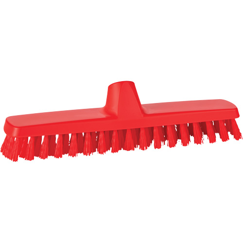 Brosse &agrave; r&eacute;curer ColorCore pour murs, Soies Ferme, Longueur de 12", Rouge Fastek