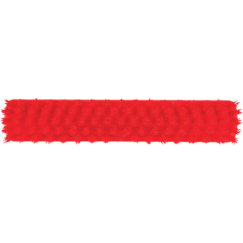 Brosse &agrave; r&eacute;curer ColorCore pour murs, Soies Ferme, Longueur de 12", Rouge Fastek