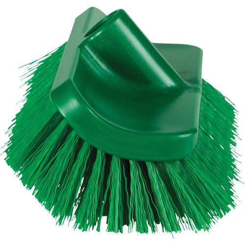 ColorCore High-Low Brush, Stiff Bristles, 10" Long, Green Fastek