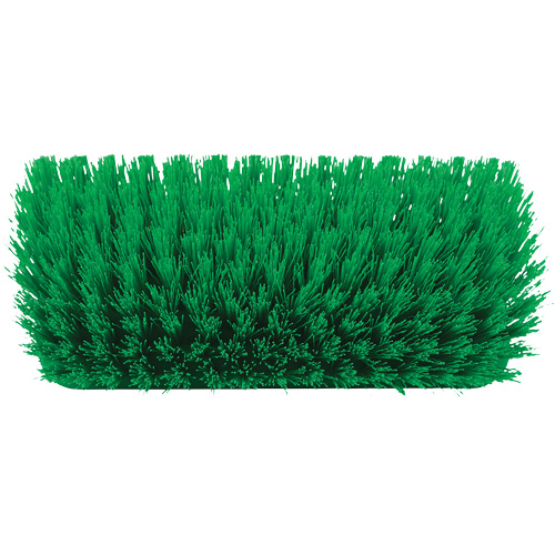 ColorCore High-Low Brush, Stiff Bristles, 10" Long, Green Fastek