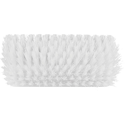 Brosse &agrave; angle double ColorCore pour surfaces hautes et basses, Soies Ferme, Longueur de 10", Blanc Fastek