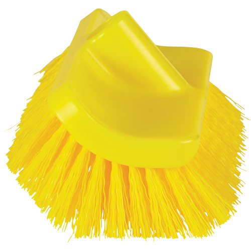 ColorCore High-Low Brush, Stiff Bristles, 10" Long, Yellow Fastek