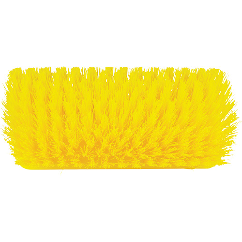 ColorCore High-Low Brush, Stiff Bristles, 10" Long, Yellow Fastek