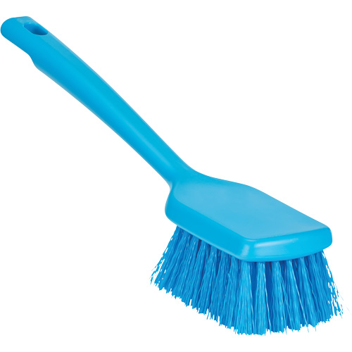 Brosse &agrave; manche court ColorCore, Soies Ferme, Longueur de 12", Bleu Fastek