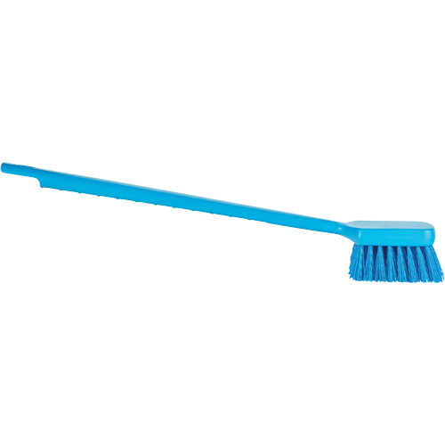 Brosse &agrave; manche long ColorCore, Soies Ferme, Longueur de 20", Bleu Fastek