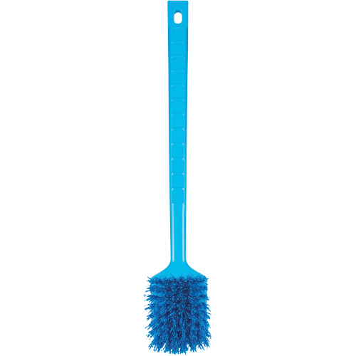 Brosse &agrave; manche long ColorCore, Soies Ferme, Longueur de 20", Bleu Fastek