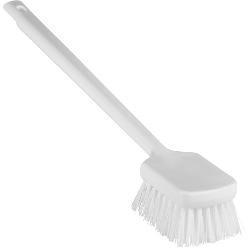Brosse &agrave; manche long ColorCore, Soies Ferme, Longueur de 20", Blanc Fastek