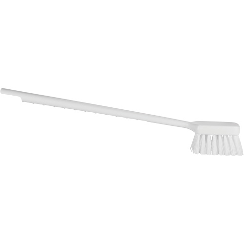Brosse &agrave; manche long ColorCore, Soies Ferme, Longueur de 20", Blanc Fastek
