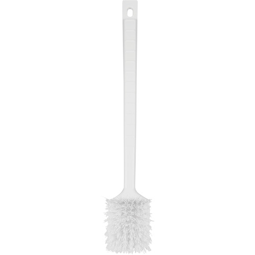 Brosse &agrave; manche long ColorCore, Soies Ferme, Longueur de 20", Blanc Fastek