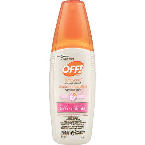 OFF! FamilyCare&reg; Tropical Fresh&reg; Insect Repellent, 5% DEET, Spray, 175 ml Fastek