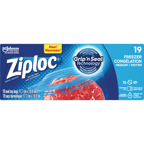 Ziploc&reg; Freezer Bags Fastek