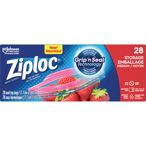 Ziploc&reg; Storage Bags Fastek