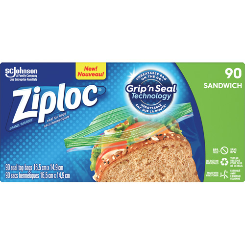 Ziploc&reg; Sandwich Bags Fastek