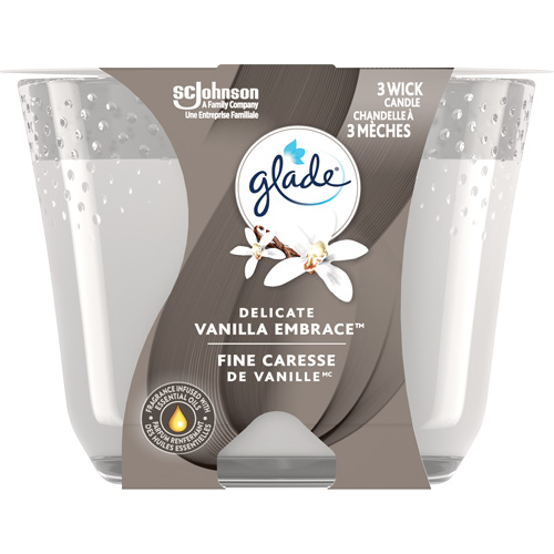 Glade&reg; 3-Wick Candle, Delicate Vanilla Embrace Fastek