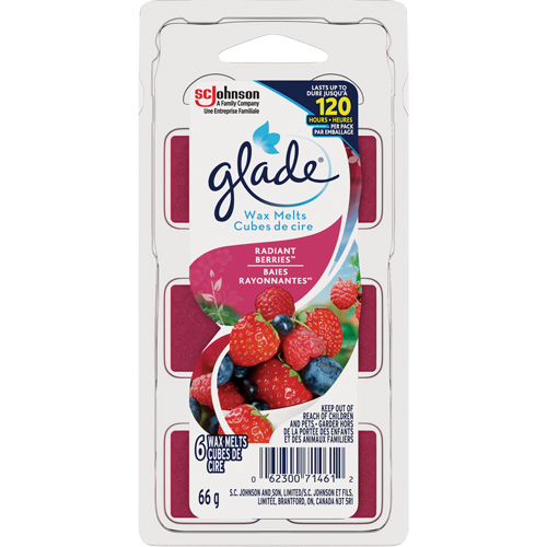 Cubes de cire parfum&eacute;e Glade, Radiant Berries Fastek
