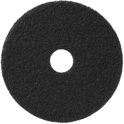 Floor Pads, 12", Stripping, Black Fastek