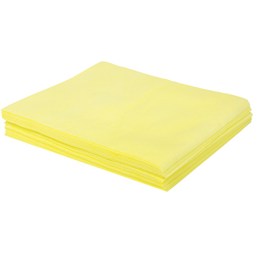 TaskBrand&reg; Medium-Duty Oil-Treated Duster, Polyester, Yellow Fastek