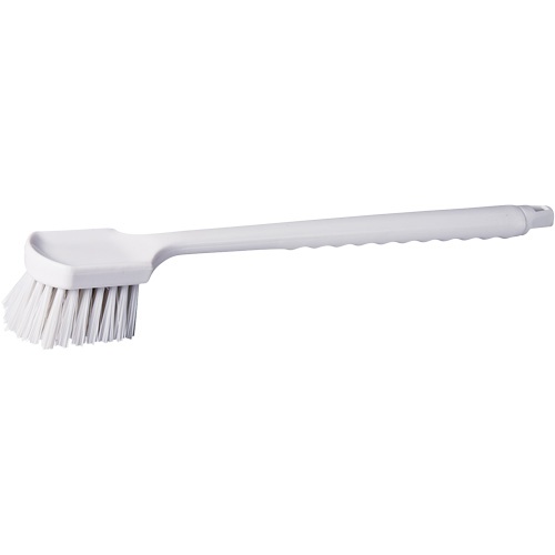 Brosse &agrave; chaudron &agrave; manche long, 20" l, Soies Polypropyl&egrave;ne, Blanc Fastek