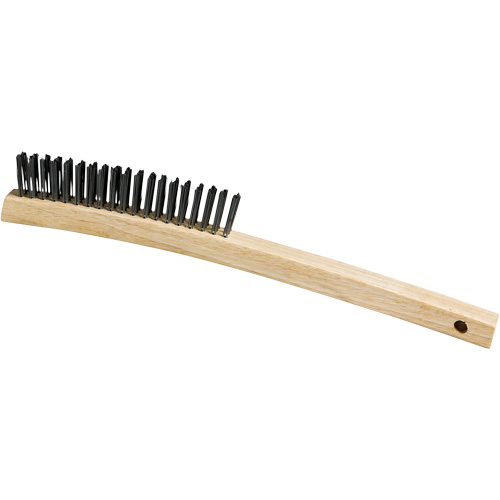 Brosse, Acier, 3 x 19 rangs de fils, Longueur 13-3/4" Fastek