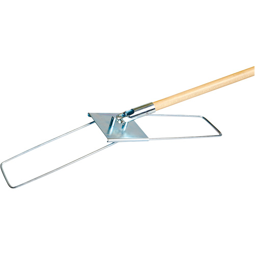 Cadre et manche pour vadrouille &agrave; &eacute;pousseter Break-Ezy, 18", M&eacute;tal Fastek