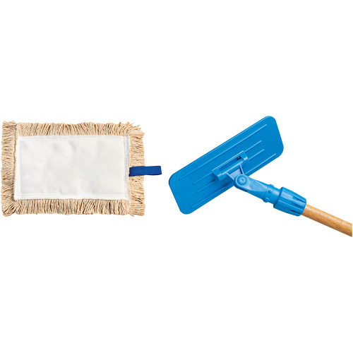 Utility Wall Washing Mop, Cotton, 9" L x 5" W Fastek