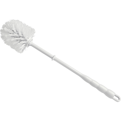 Bowl Brush, 15-1/2" L, Polypropylene Bristles, Red/White Fastek