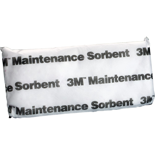 Tampon absorbant de maintenance, Huile seulement, 15" lo x 7" la, 12,6 gal absorption/pqt Fastek