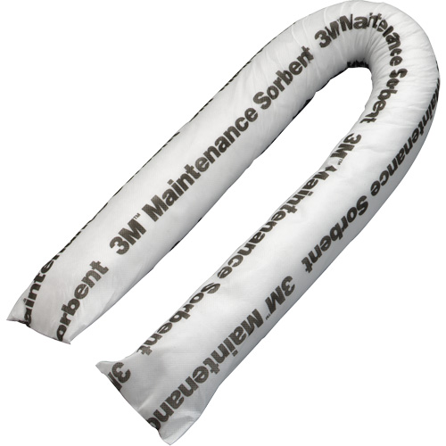 Mini-barri&egrave;re de pollution absorbante pour maintenance, Universel, 4' lo x 3" la, Absorption 15,6 gal Fastek