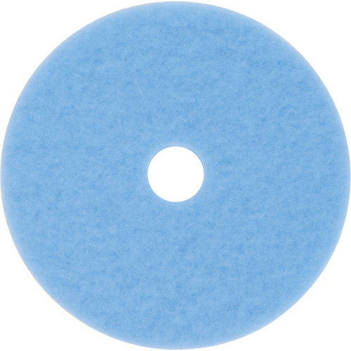 Hi-Performance Pad, 19", Burnishing, Light Blue Fastek