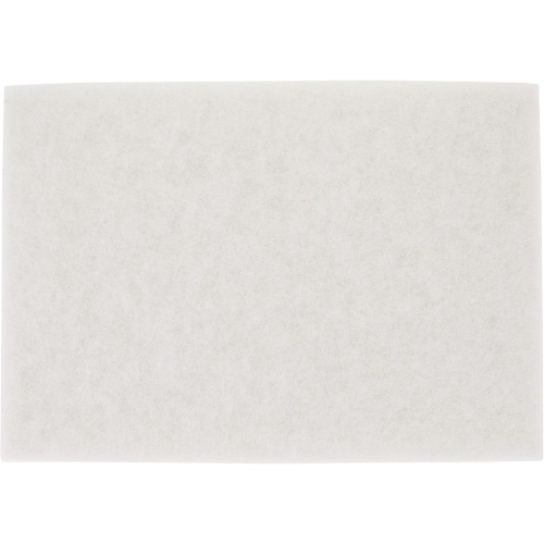 Tampon pour planchers TopLine Speed, 14" x 20", Lustrage/Nettoyage/Polissage, Blanc Fastek