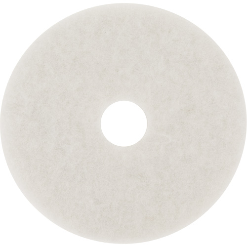 Floor Pad, 10", Buffing/Cleaning/Polish, White Fastek