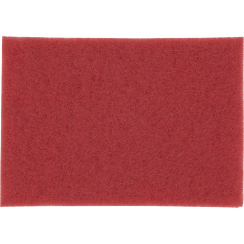Hi-Performance Pad, 14" x28", Buffing/Cleaning, Red Fastek