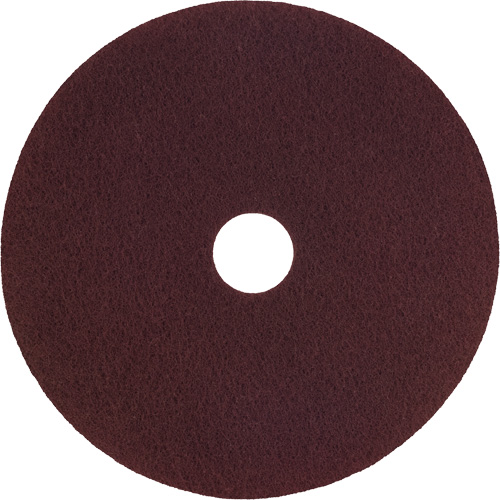 Natural Blend Pad, 12", Scrubbing, Maroon Fastek