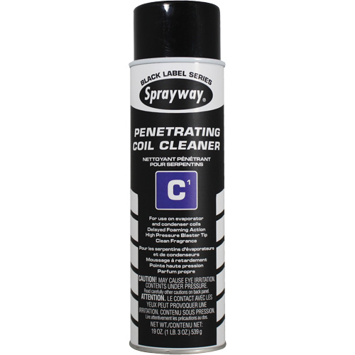 C1 Penetrating Coil Cleaner, 19 fl. oz., Aerosol Can Fastek
