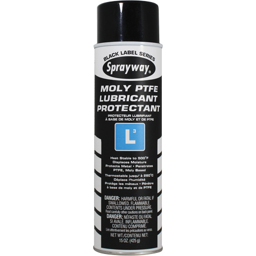 L3 Moly PTFE Lubricant Protectant, Aerosol Can Fastek