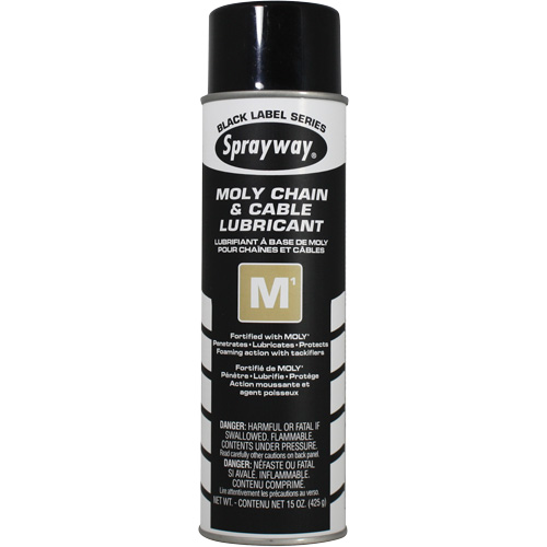 M1 Moly Chain & Cable Lubricant, Aerosol Can Fastek