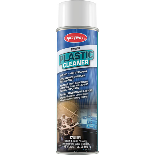 Plastic Cleaner, 19 fl. oz., Aerosol Can Fastek
