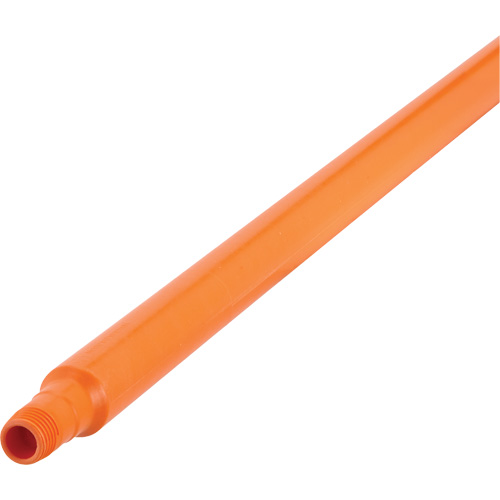 Ultra Hygiene Handle, Polypropylene, Ergonomic, Euro Threaded Tip, 1-1/4" Diameter, 59" Length Fastek