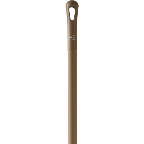 Ultra Hygiene Handle, Polypropylene, Ergonomic, Euro Threaded Tip, 1-1/4" Diameter, 59" Length Fastek