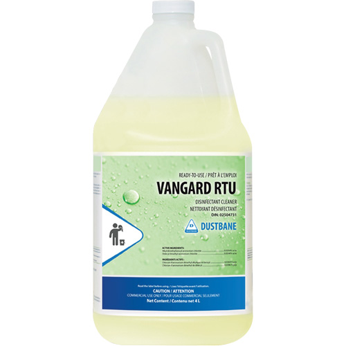 Vangard Ready-to-Use Disinfectant, 4 L, Jug Fastek
