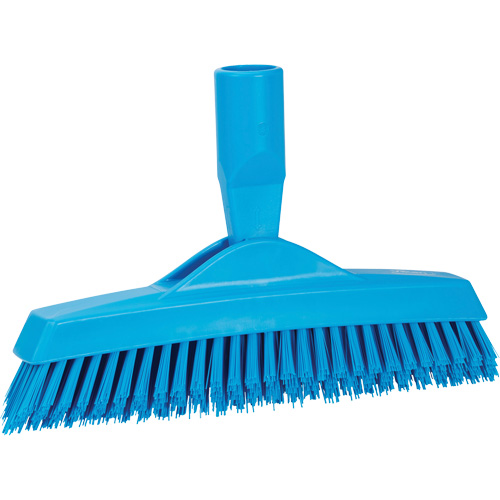 Grout Brush, Stiff Bristles, 9-1/4" Long, Blue Fastek