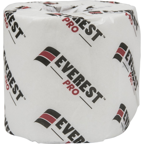 Papier hygi&eacute;nique Everest Pro, 2 Pli, 420 Feuilles/Rouleu, Longueur 105', Blanc Fastek