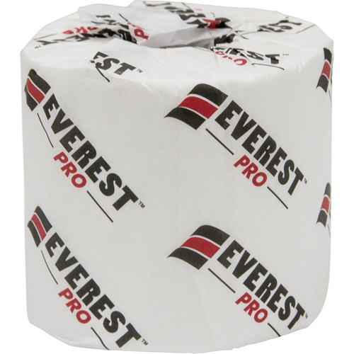 Papier hygi&eacute;nique Everest Pro, 1 Pli, 1000 Feuilles/Rouleu, Longueur 250', Blanc Fastek