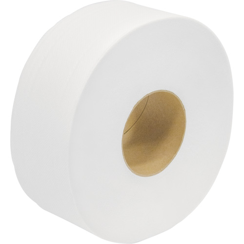 Snow Soft Premium JRT Toilet Paper, Jumbo Roll, 2 Ply, 1000' Length, White Fastek