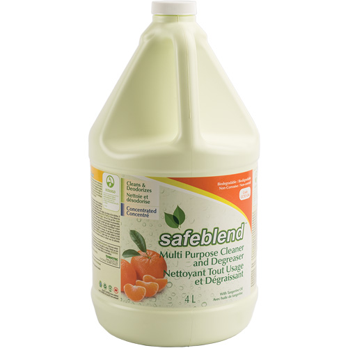 Tangerine Oil Multi-Purpose Cleaner, 4 L, Jug Fastek