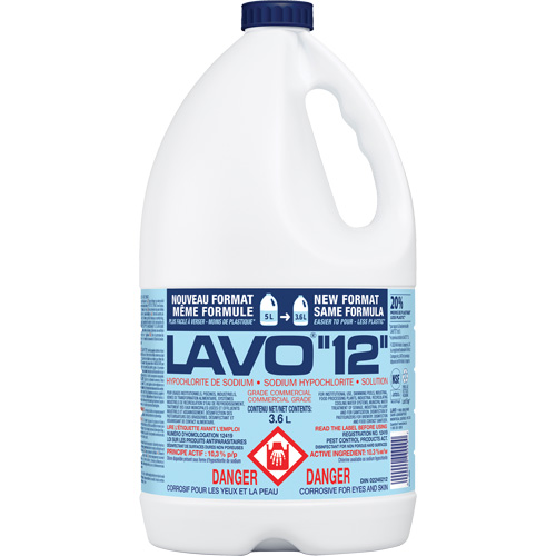 Javellisant liquide, 3,6 L, Cruche Fastek