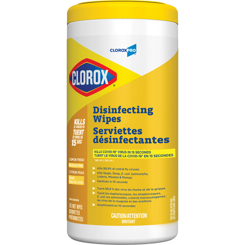 Disinfecting Wipes, 75 Count Fastek